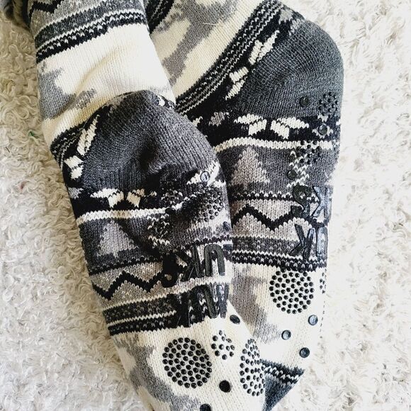 New Muk Luks warm fleece lined cabin sox - Picture 4 of 5